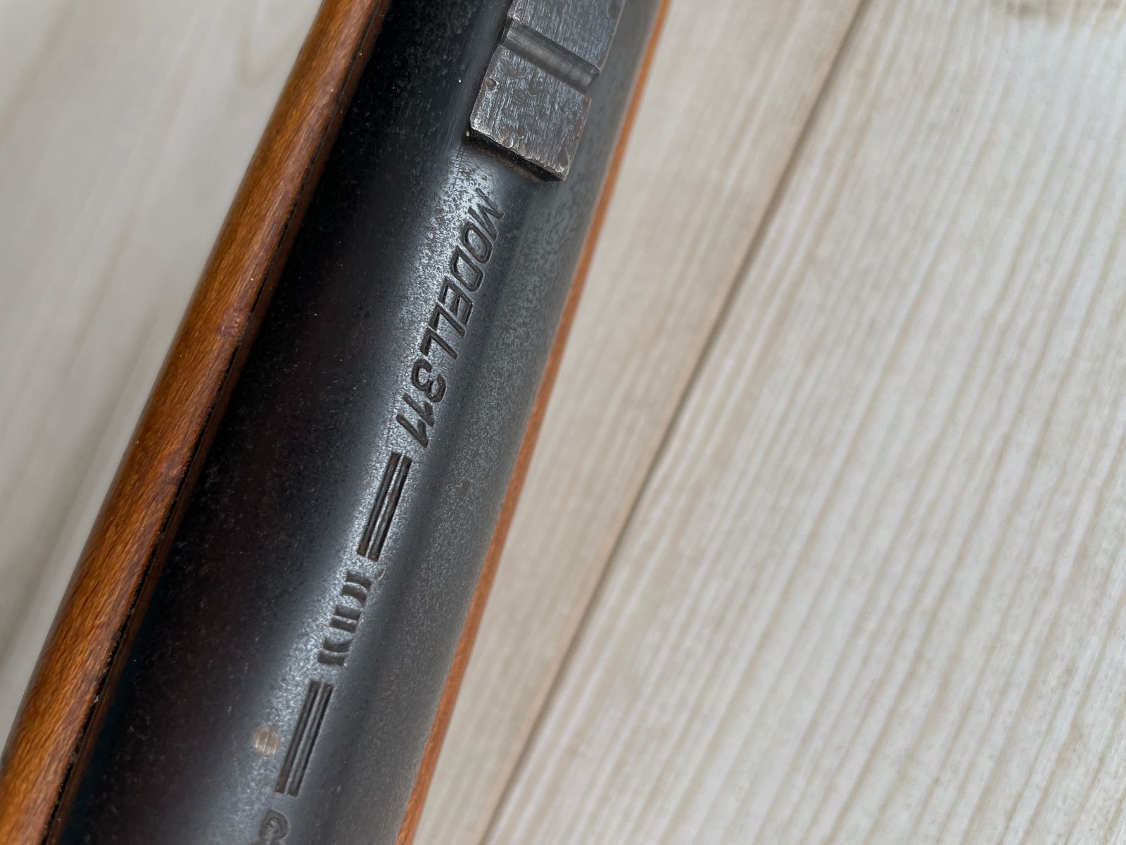 Haenel 311 air rifle with diopter, GDR