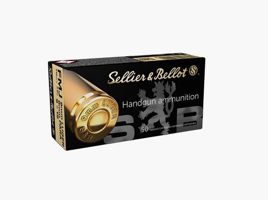 S&B 9x19mm 8g/124gr