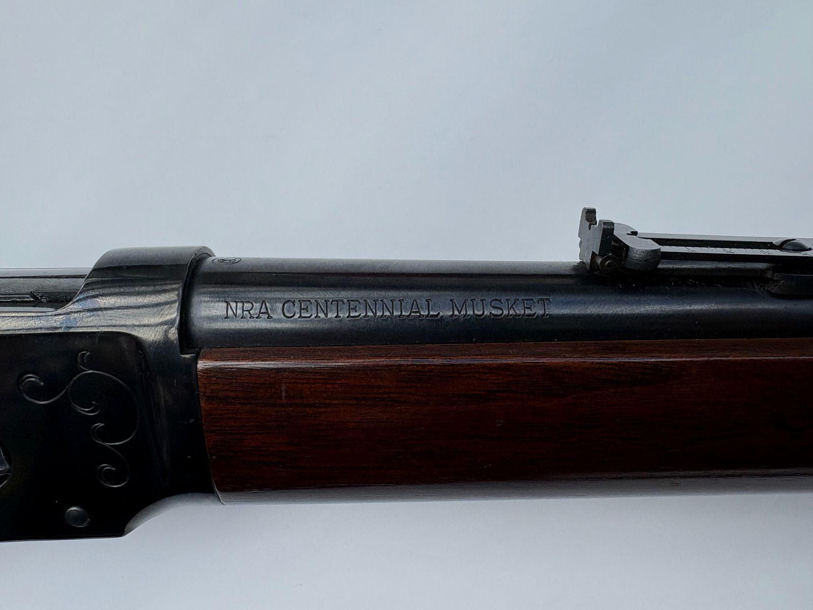 NRA Centennial Musket Onderhevelrepetitie 1971 30-30 Win