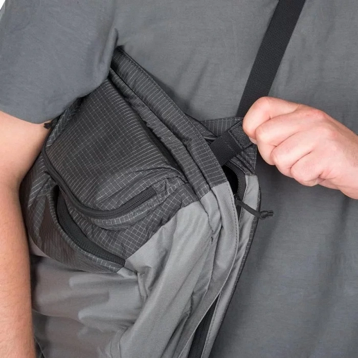 Plecak Downtown, Nylon, szary, 27.4 L, zdjęcie 5 z 56