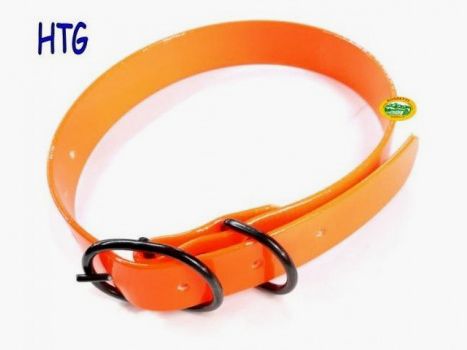 HTG Collar PVC fluorescent orange