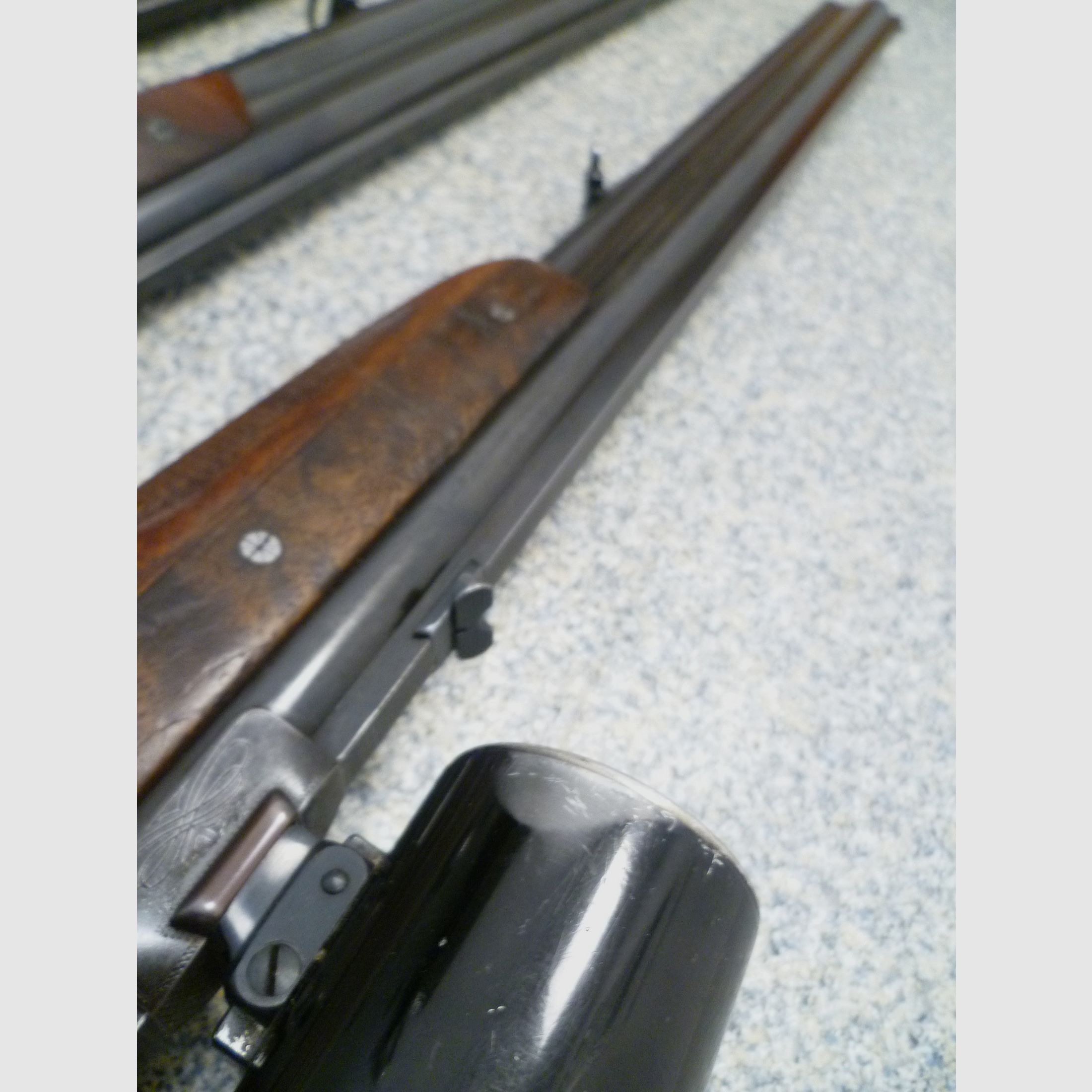 Bockbüchsflinte met 2 BDF-uitwisselingslopen Merkel/Bühag/Adamy 8x57IRS & 12/70 en 12/70