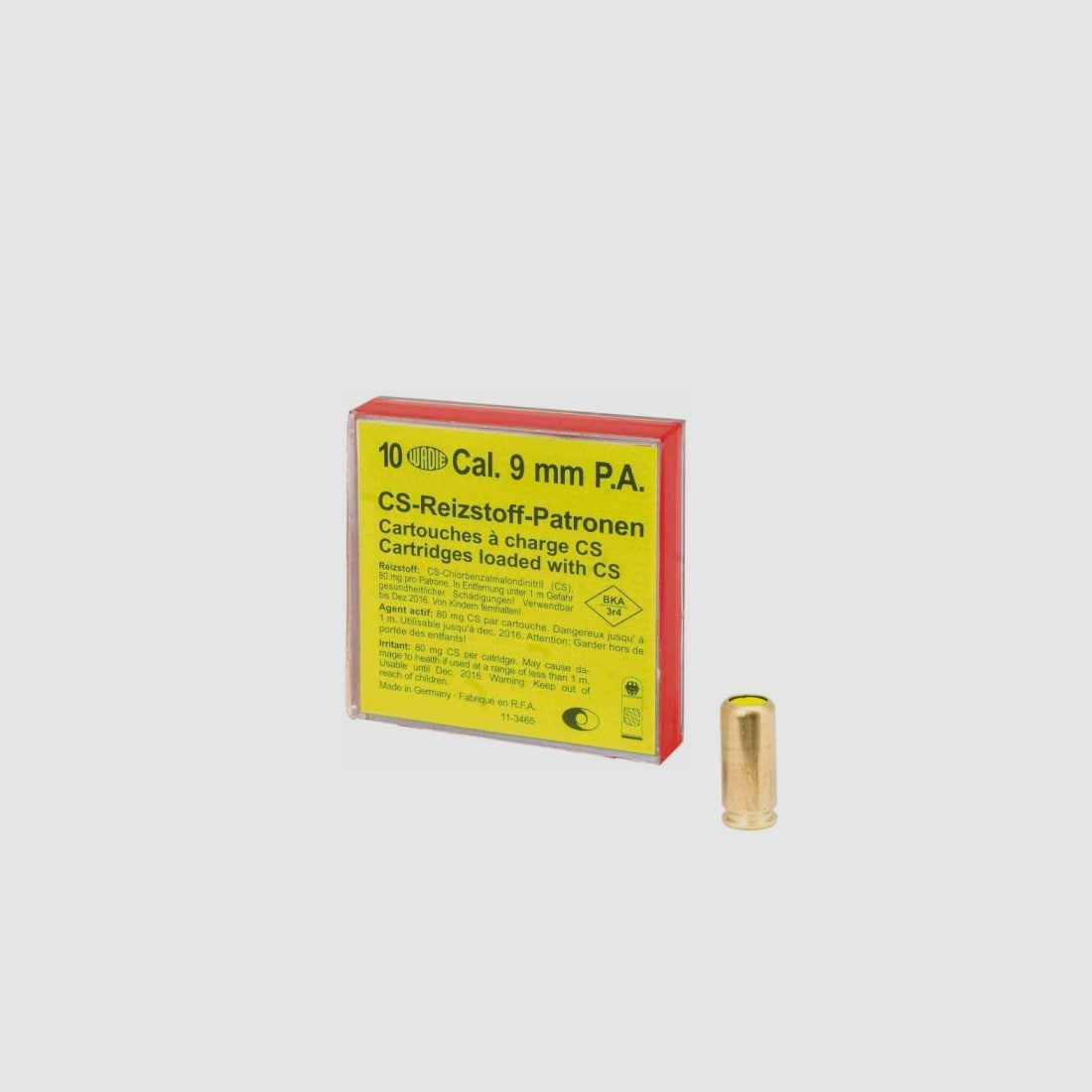 CS Wadie Gaspatronen - Kal. 9 mm PA
