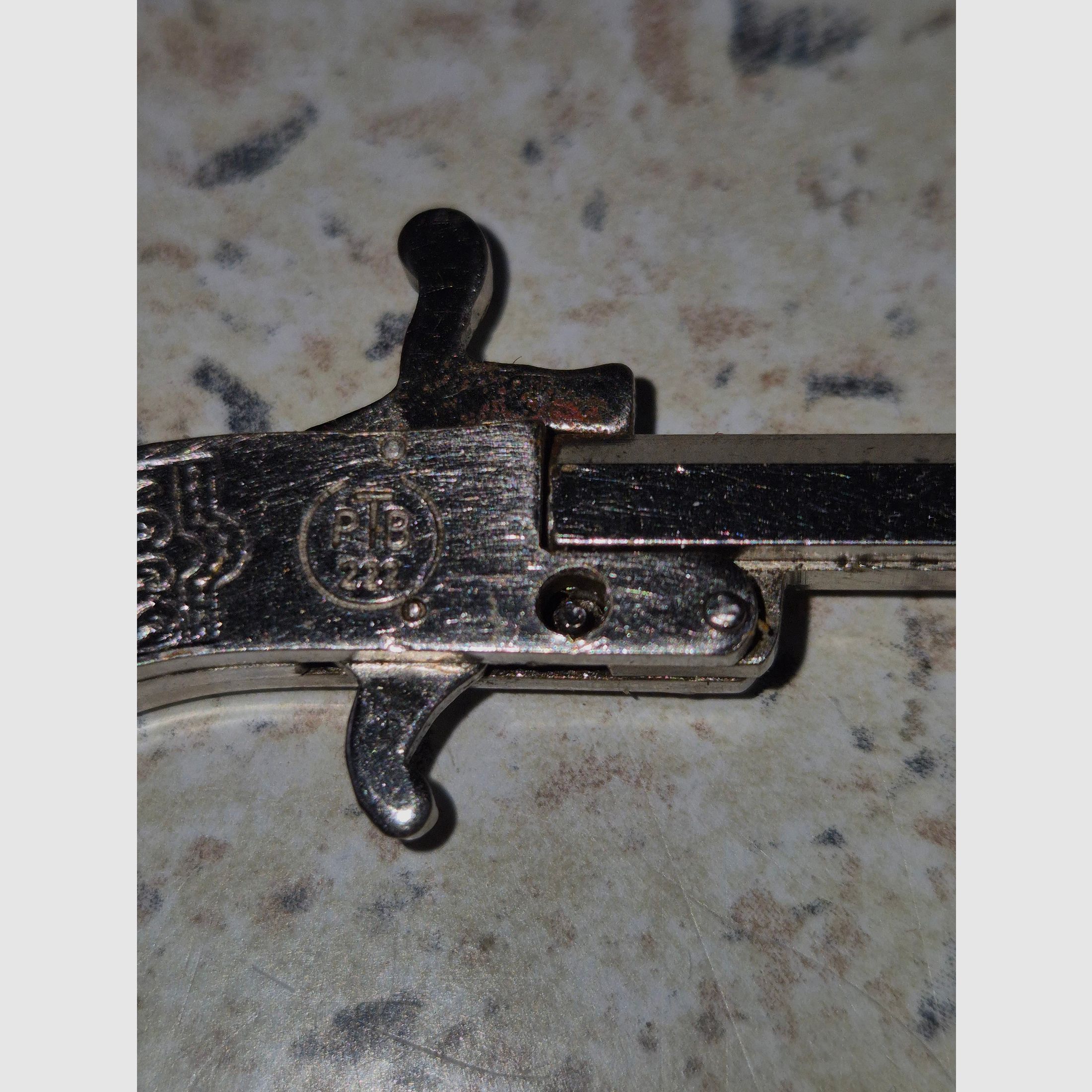 Die kleinste Pistole der Welt,Mini Pistole großer Knall,Berloque Pistole