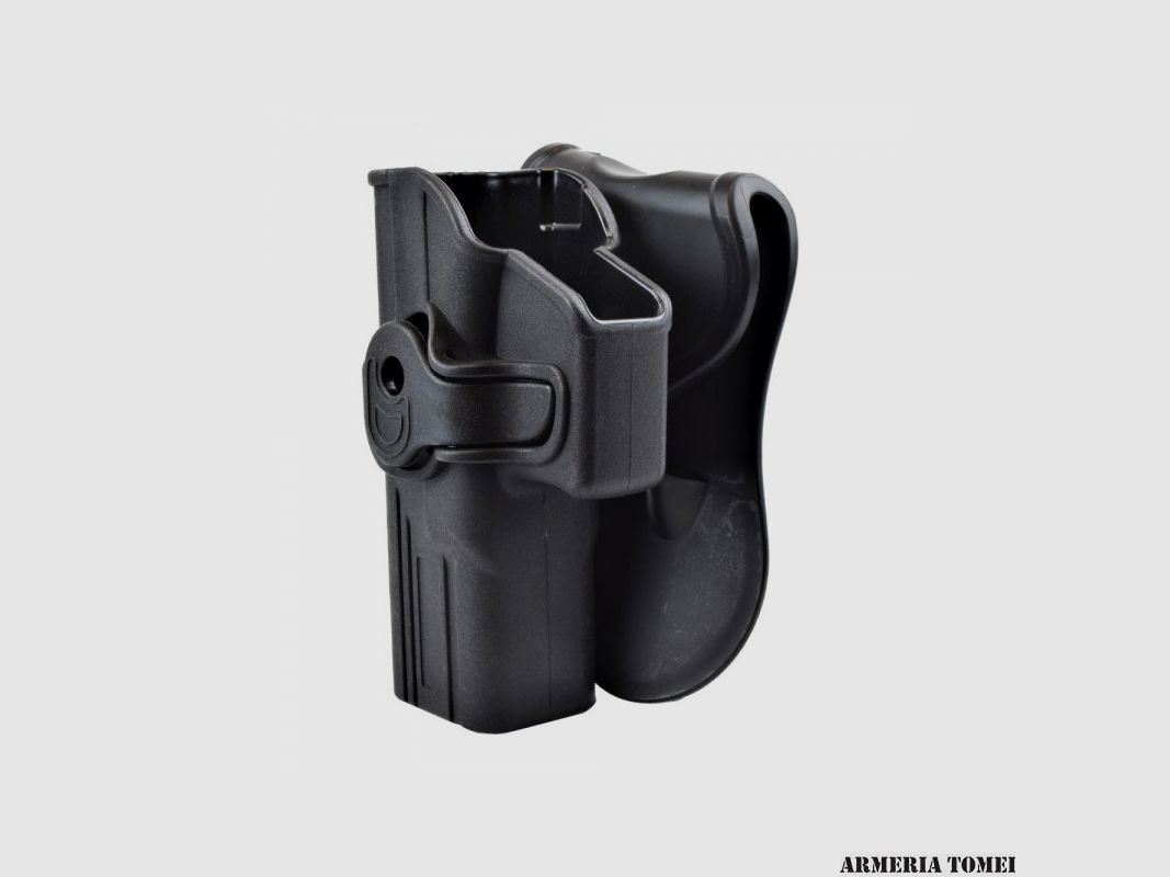 WOSPORT – HARD HOLSTER FOR LEFT-HANDED FOR GLOCK SERIES BLACK, image 2 of 3
