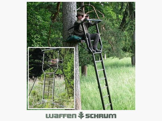 Knobloch Jagd Hochsitz Universal / Ablageschale Höhe: 4,90m Gewicht: 22,5kg