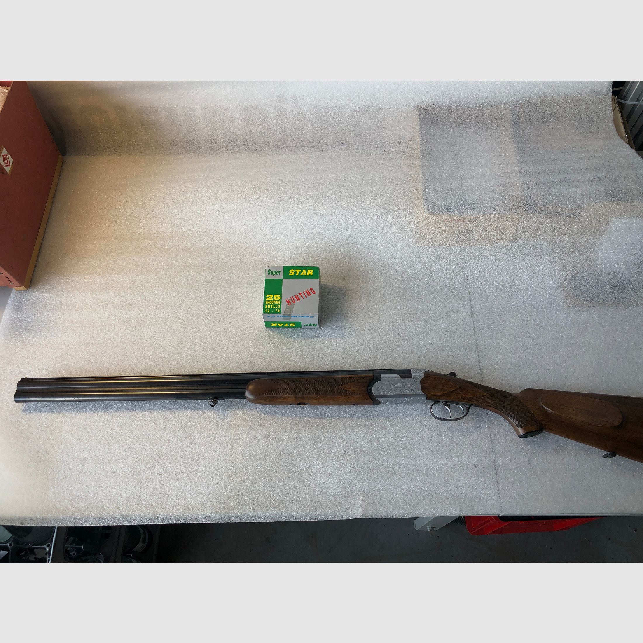 Sauer Beretta Bock Doppelflinte, Kal. 12-70