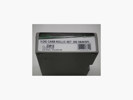RCBS 3 DIE ROLL C SET 500 S&W