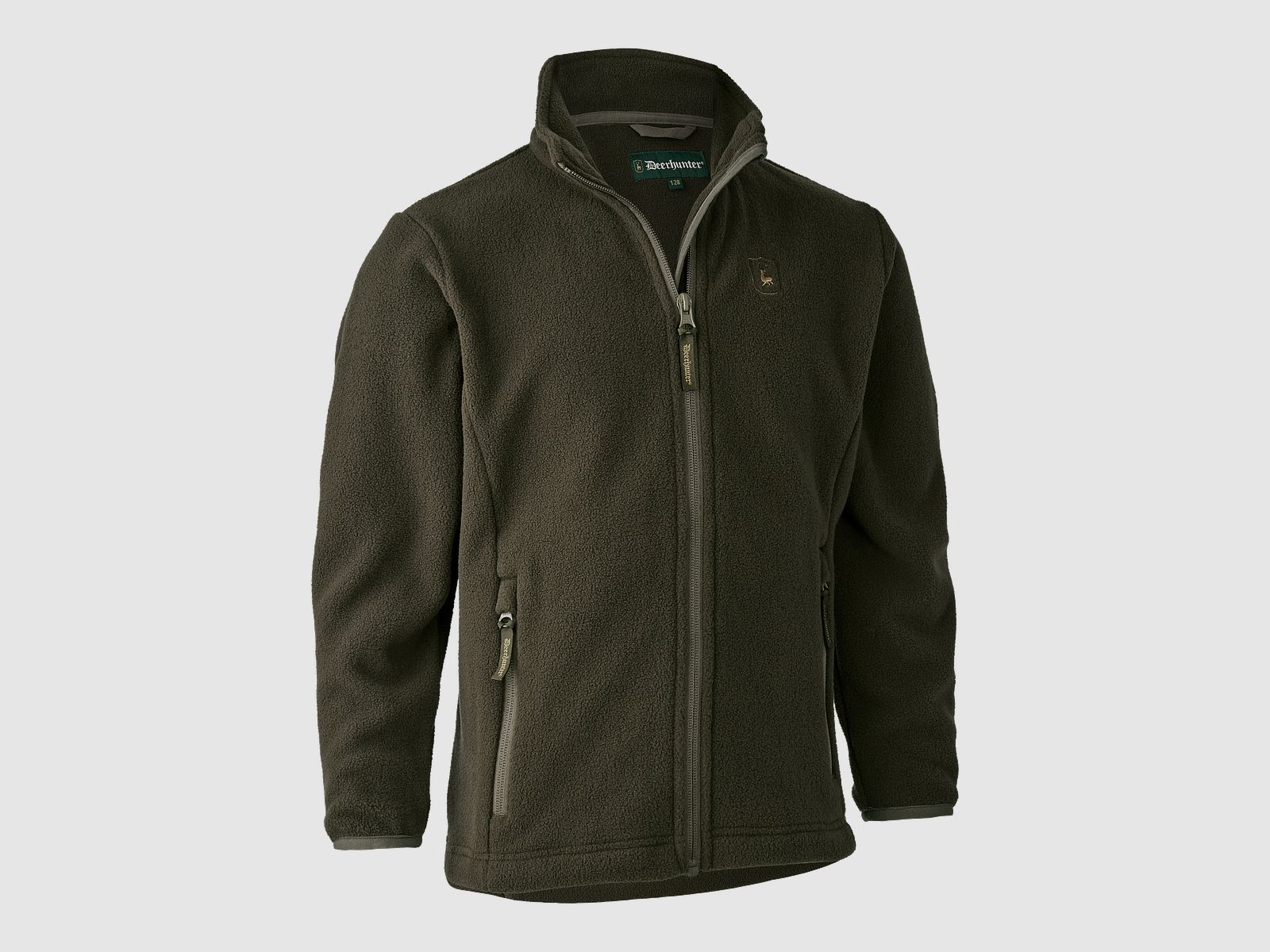 Youth Chasse Fleecejacke - Beluga – Kleidergröße Kinder: 116