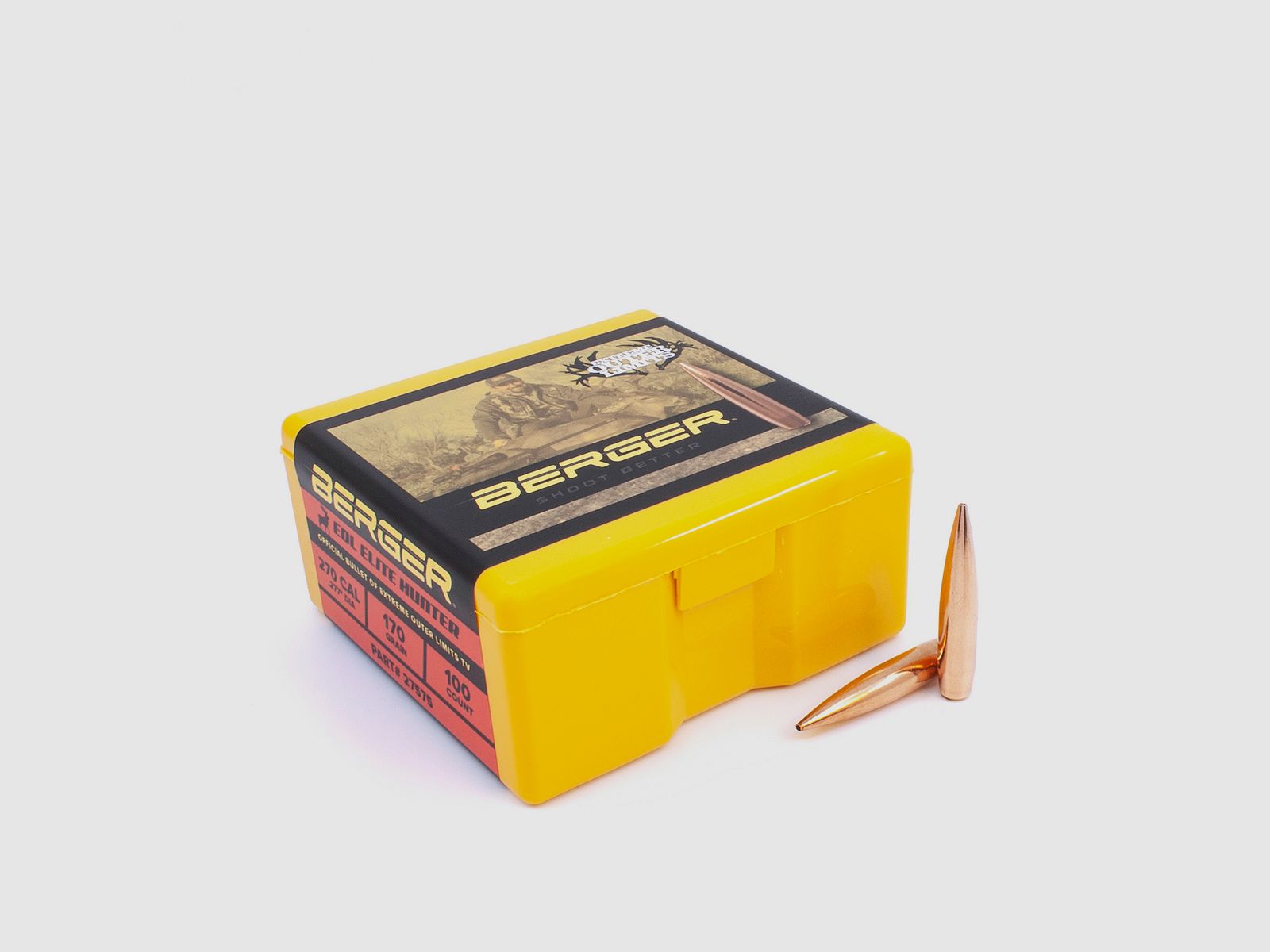 Berger Bullet .270 EOL Elite Hunter 170GR 100 Pieces