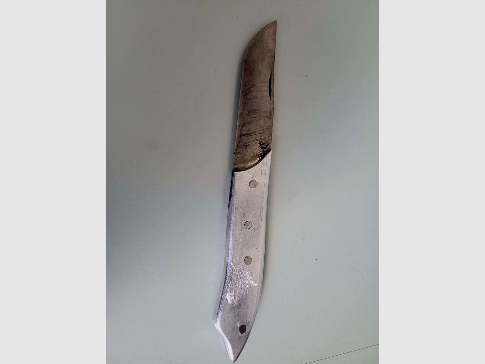 2 WK - WW cuchillo - cuchillo de soldado arte de trinchera - años 1940