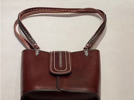 Ledertasche in Braun