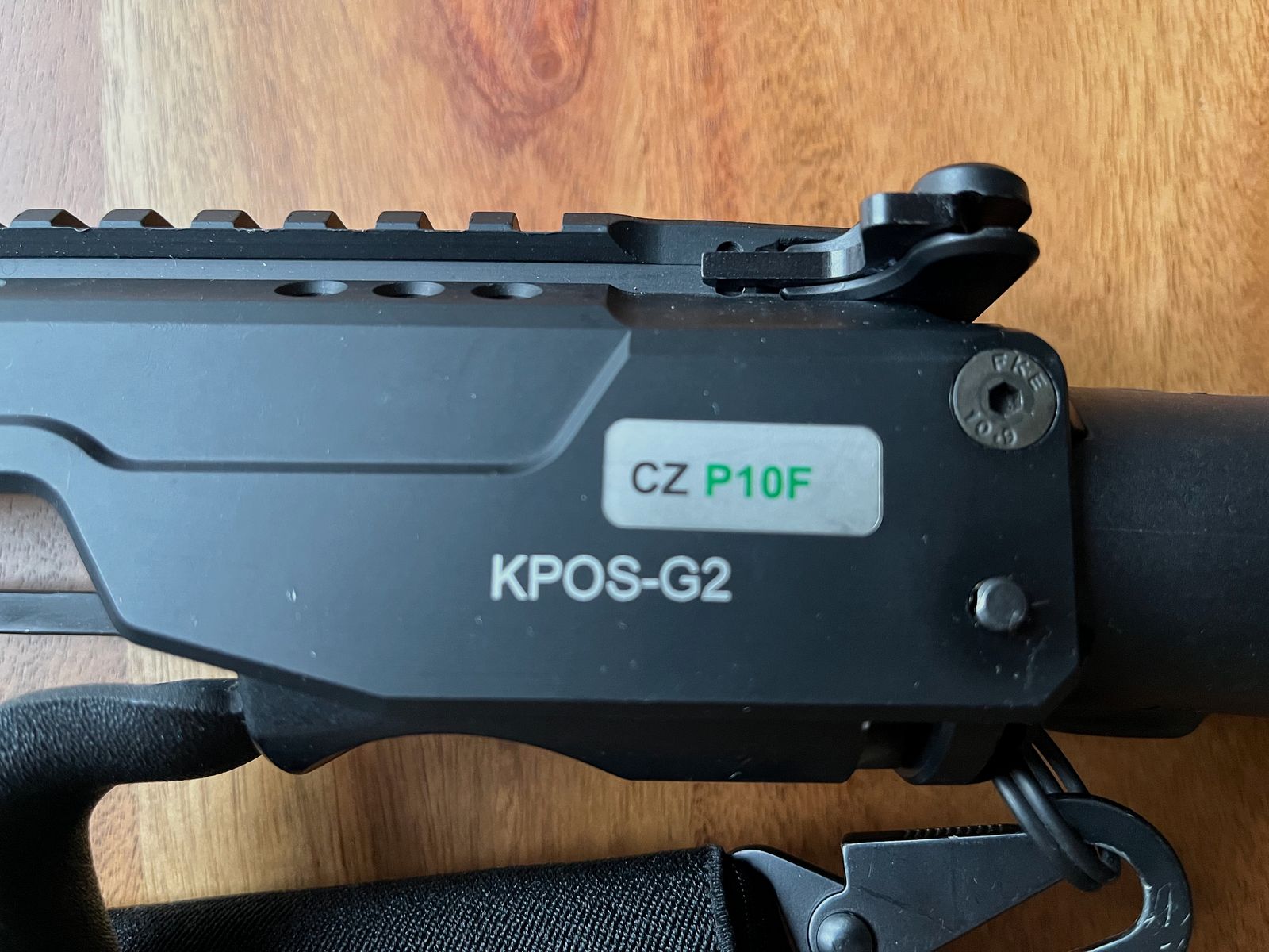 CZ P 10F Pistolenschaft