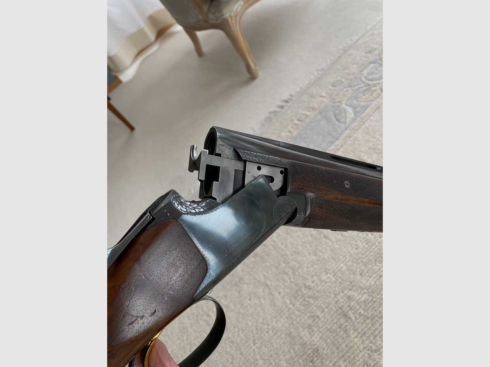 FN Browning B25  Kal. 12/70 Bockdoppelflinte