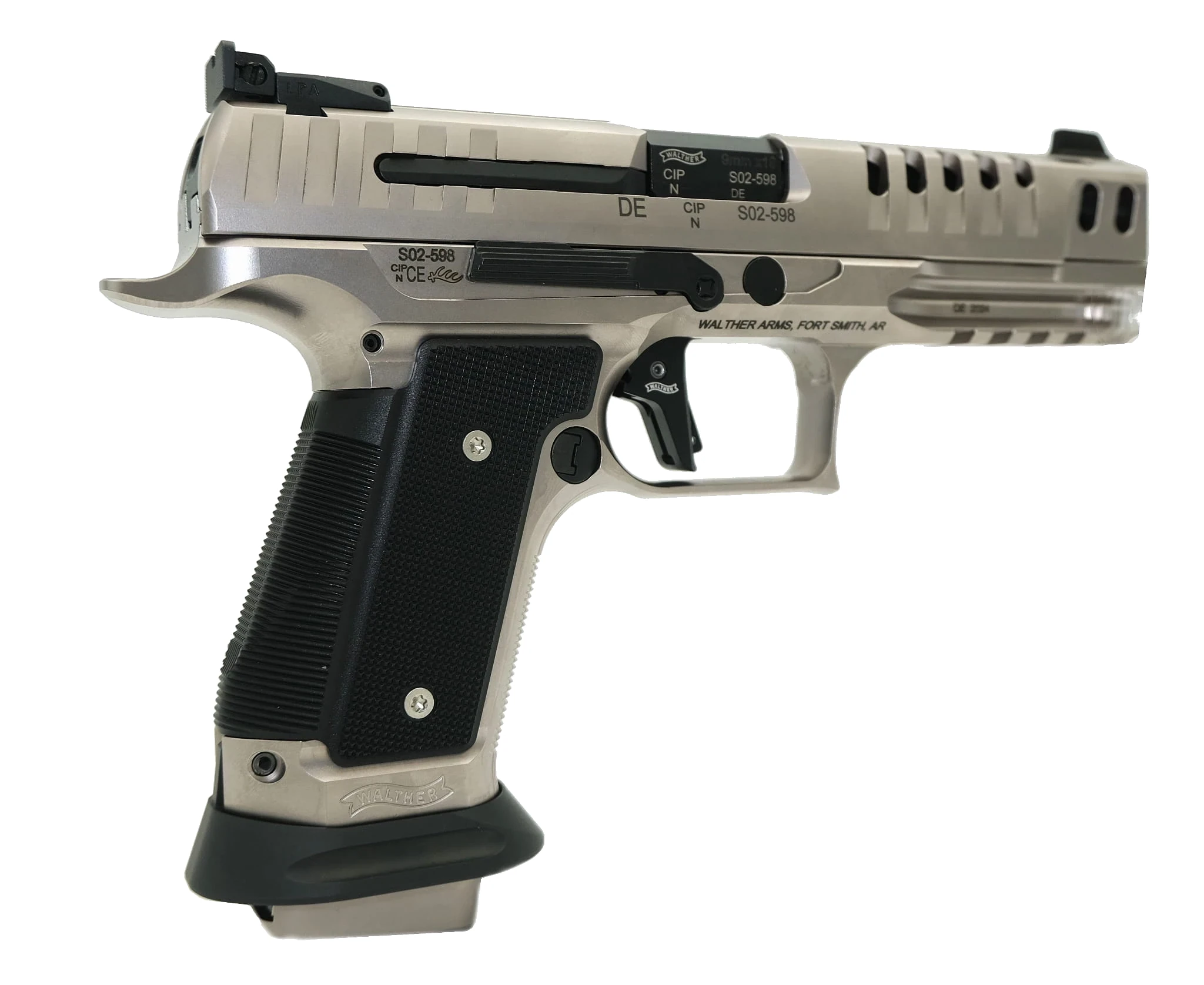 Walther Q5 Match SF Black TIE pistol 9mm Luger Black, image 8 of 10