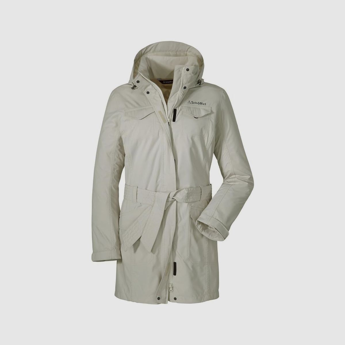 SCHÖFFEL Marjan Damen Kurzmantel Beige