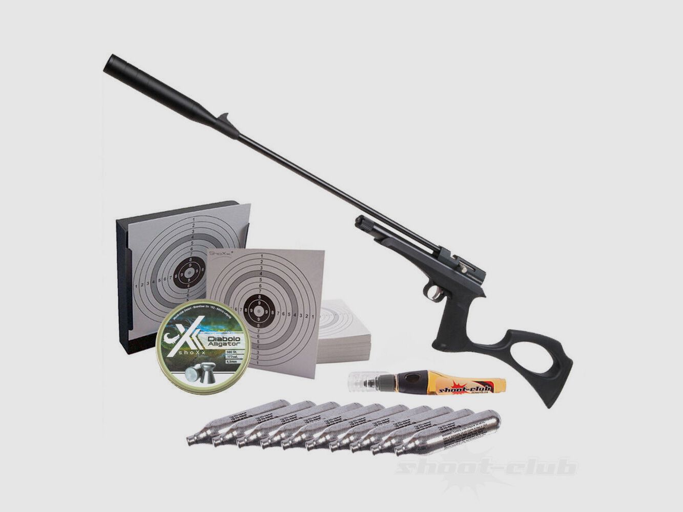 Diana DIANA Chaser Rifle CO2 Set 4,5 mm Diabolos