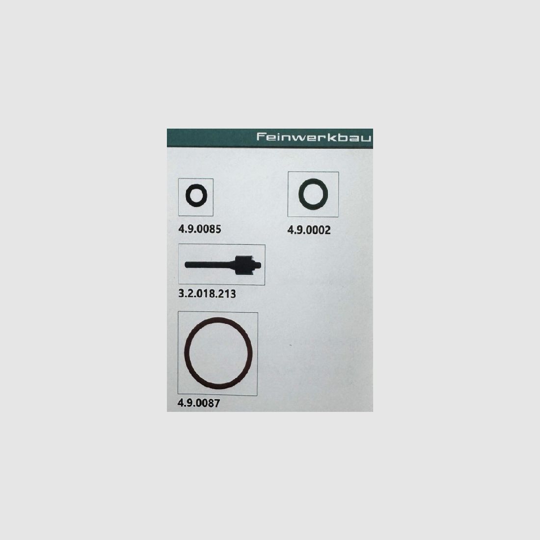 FWB Dichtungssatz für Luftpistole P8X
