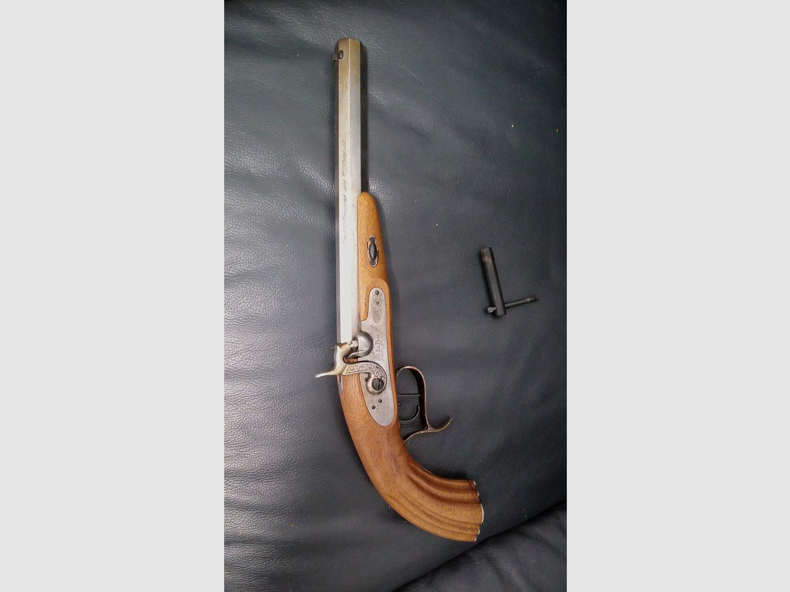 Armi Sport Italia Fucile ad avancarica a percussione "Le Page" Pistola Cal. 45 Polvere nera