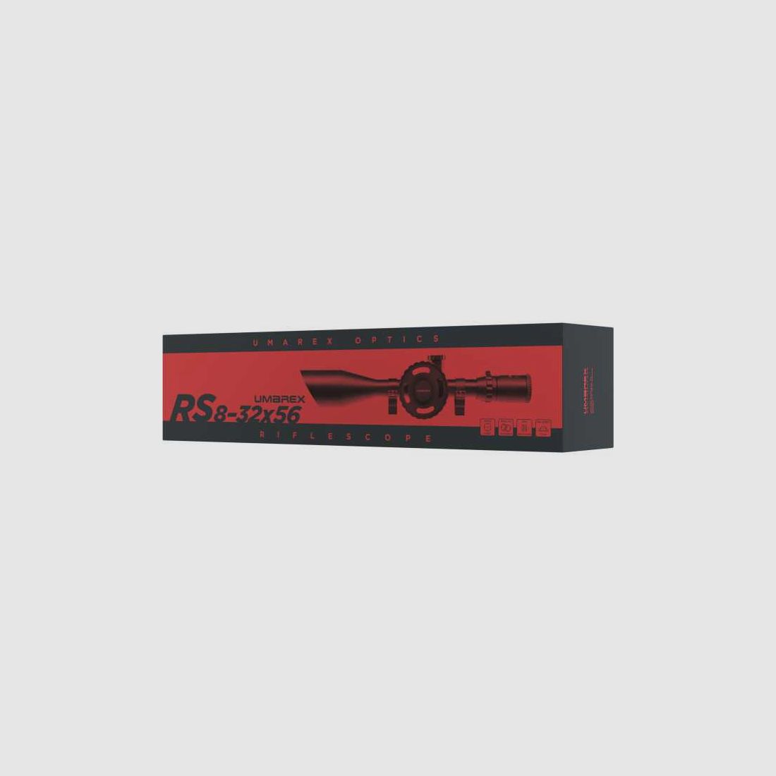 Umarex RS 8-32x56 FT Field Target, inkl. Montageringen