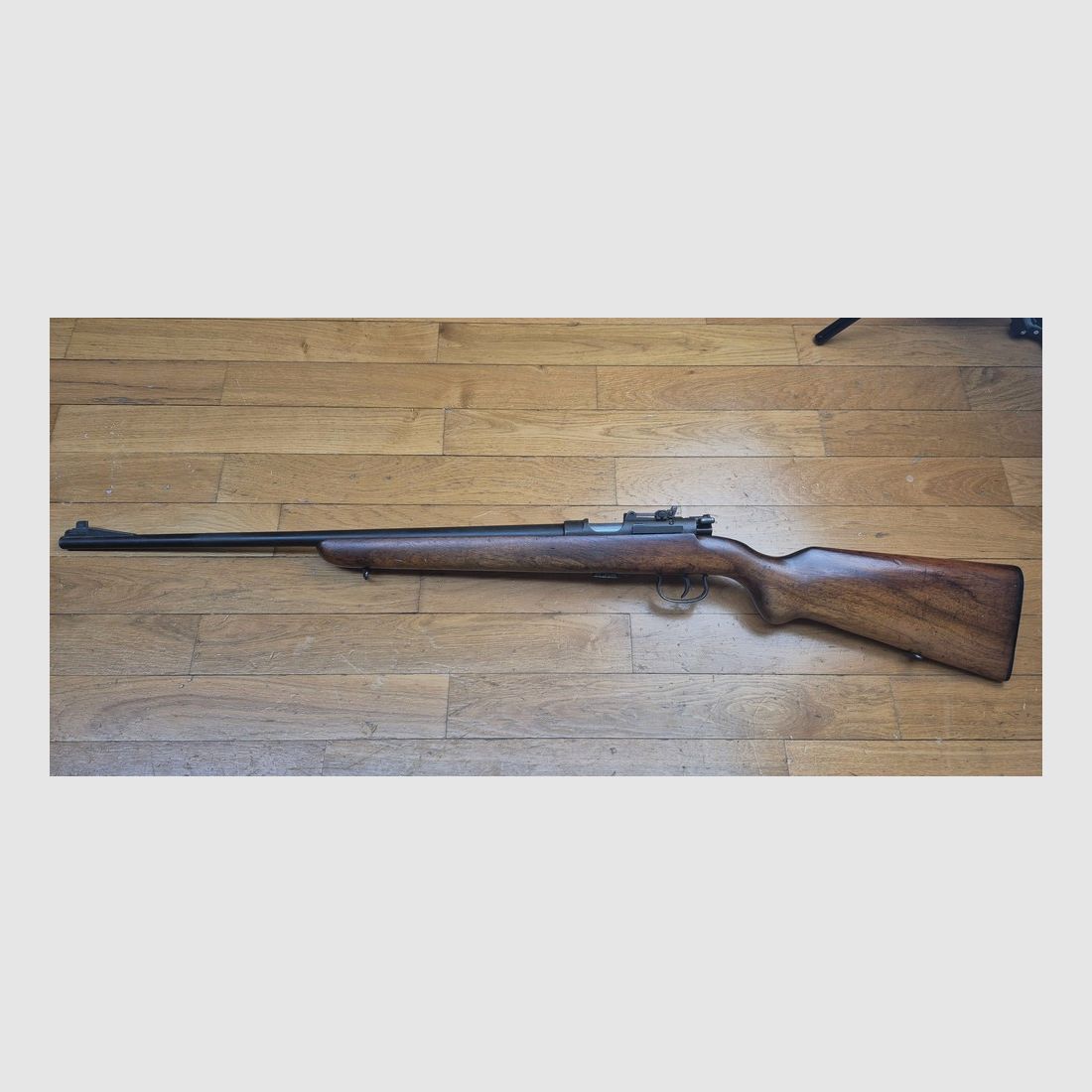 Schöne Büchse MAS 45 – Kleine Schwester der Mauser 45 von 1945 – Kaliber 22LR – Magazin 5 Schuss – Sehr guter Lauf – TBE / TBE+, Bild 18 von 25