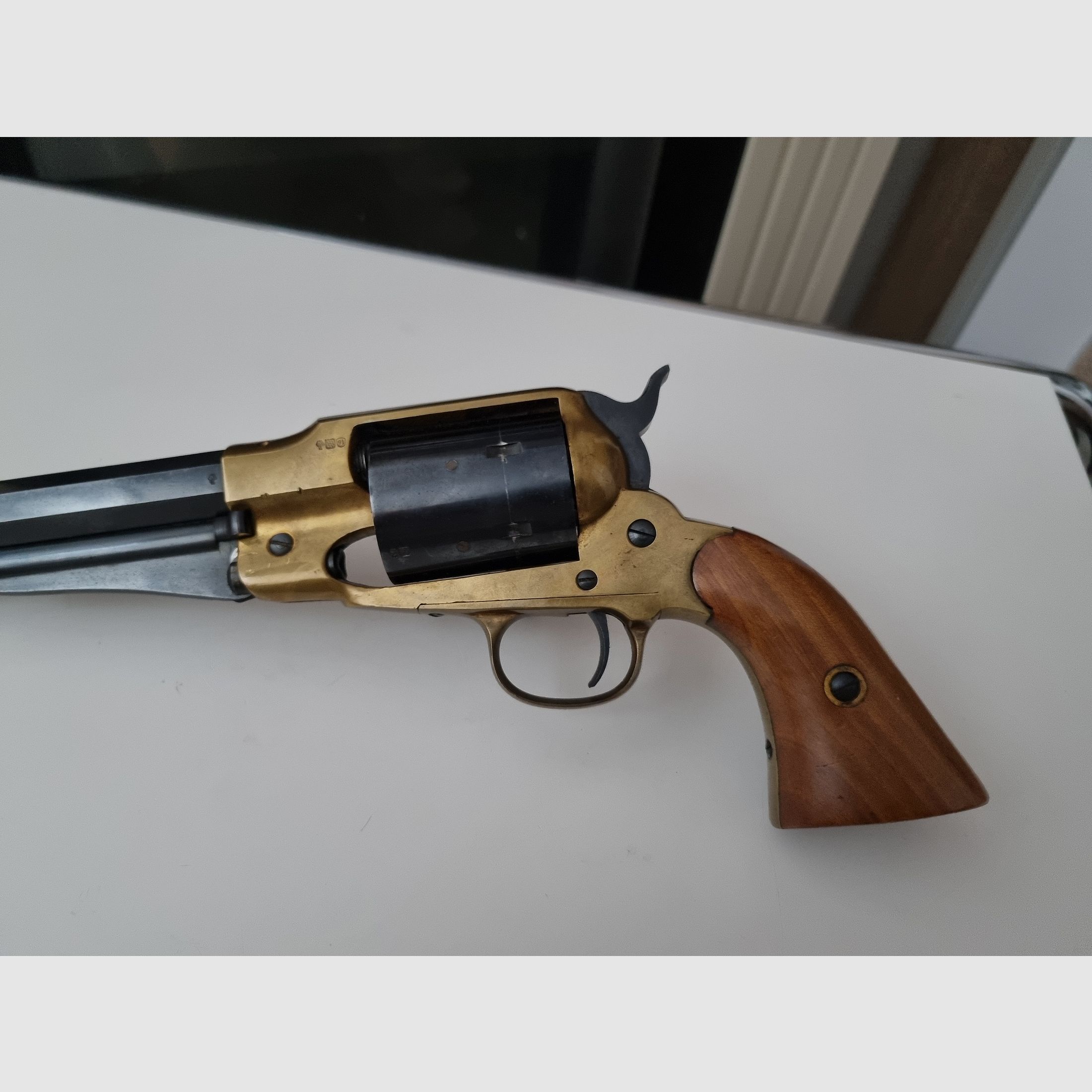 Western Remington New Army 9mm Knall Seltener Neumann Umbau PTB 304