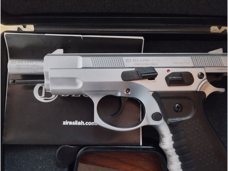 Blow C75 - CZ75 - 9mm P.A.K. - Matt Chrom - Starterpistole