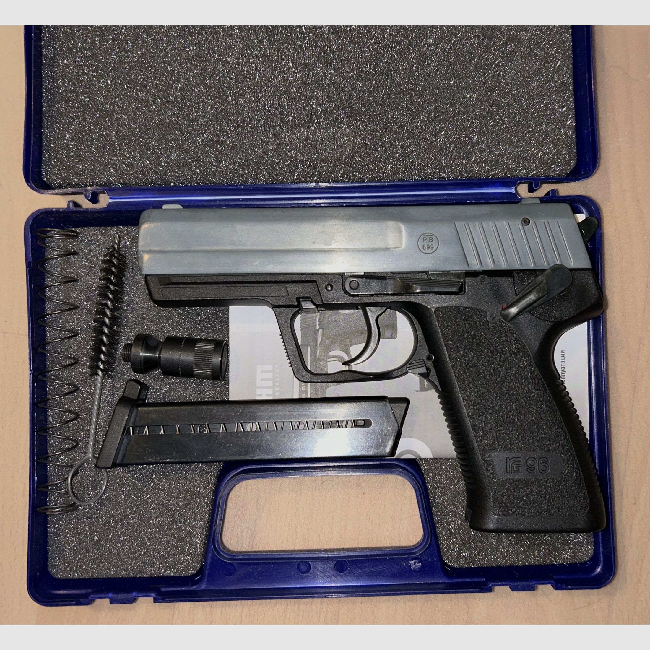 Röhm RG96 PTB 699 mit Koffer und Zubehör