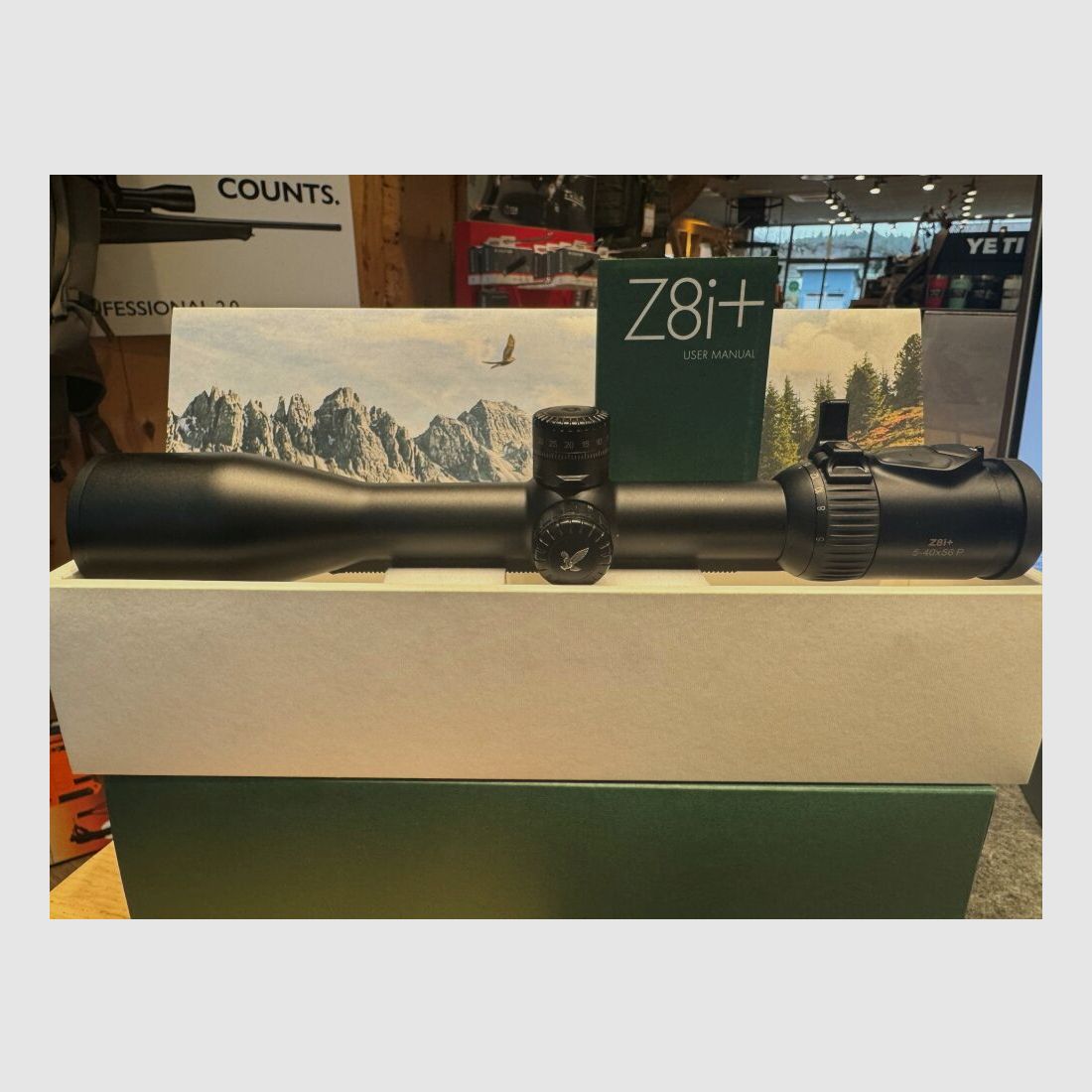 Swarovski Optik Z8i+ 5-40x56 P SR 4A-I
