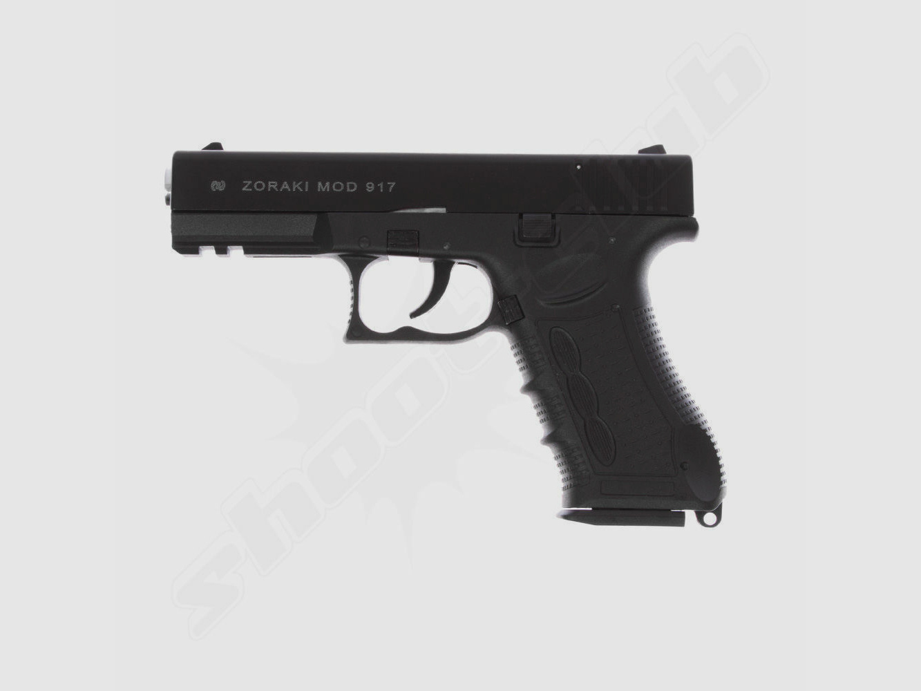 Pistola de fogueo Zoraki 917 negro-cromo cal. 9mm