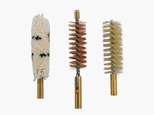Set di 3 spazzole miste con estremità femminile - Cal. 69/75