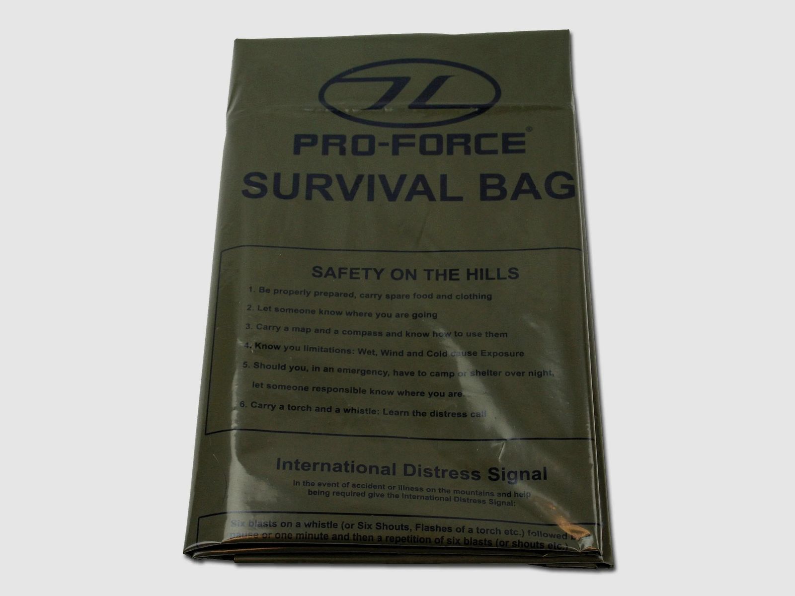 Pro-Force Highlander Rettungssack oliv
