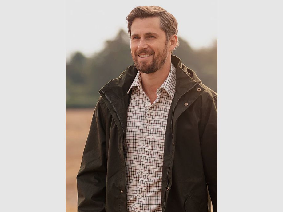 Chemise Alan Paine Aylesbury (Carreaux rouges)