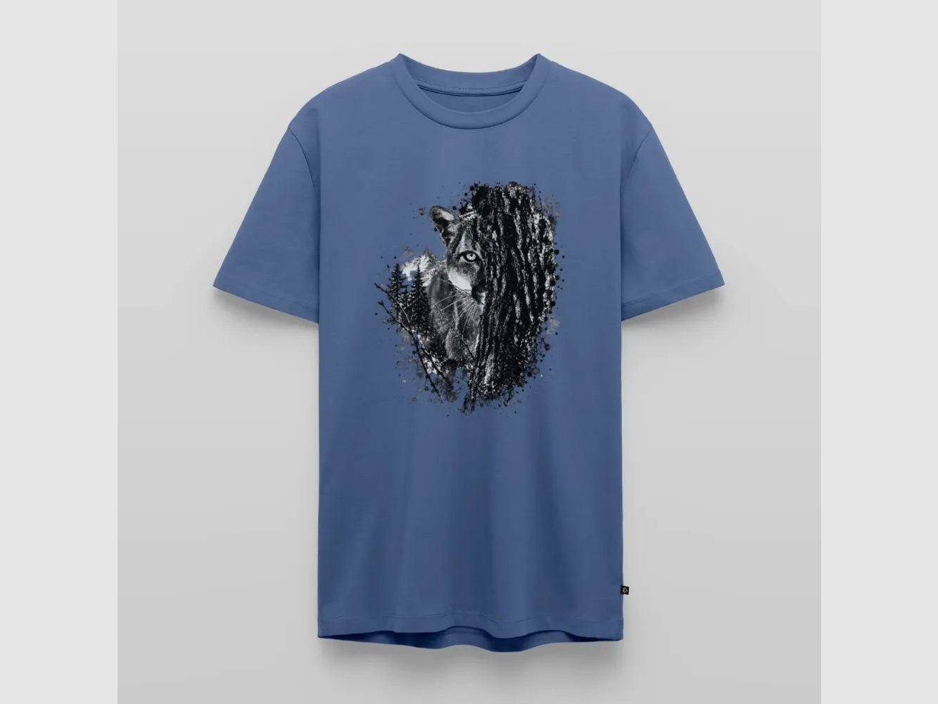 PUMA Men´s Premium T-Shirt „Lauernder Puma"