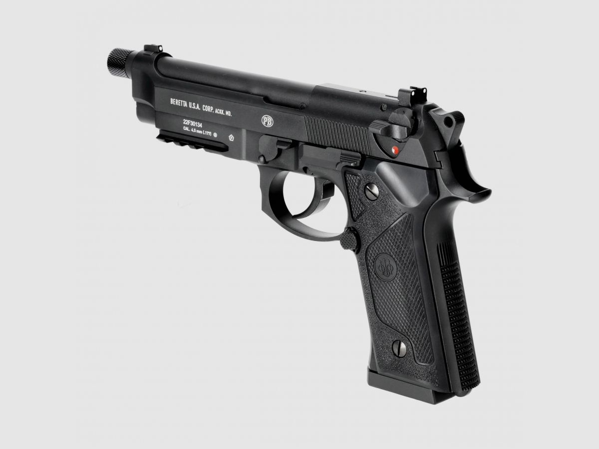 Pistolet wiatrówka Beretta M9A3 FM 4,5 mm czarny, zdjęcie 7 z 9