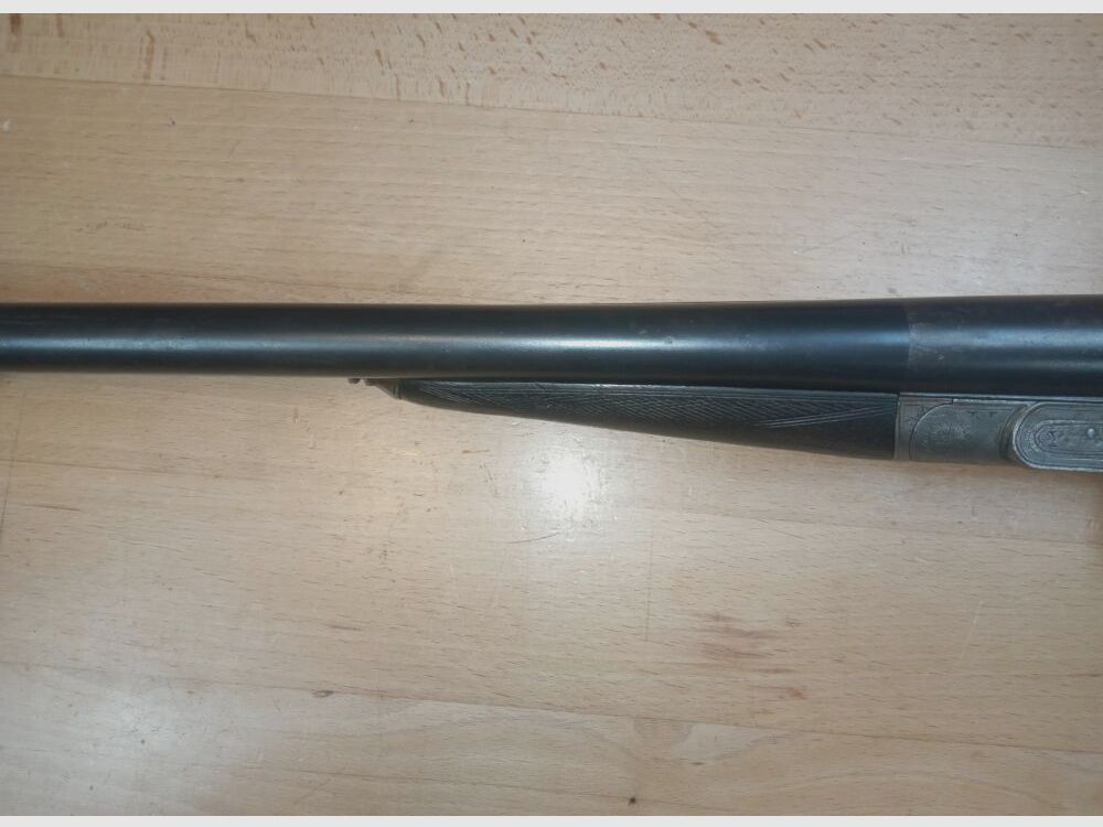 Belgian double-barreled shotgun