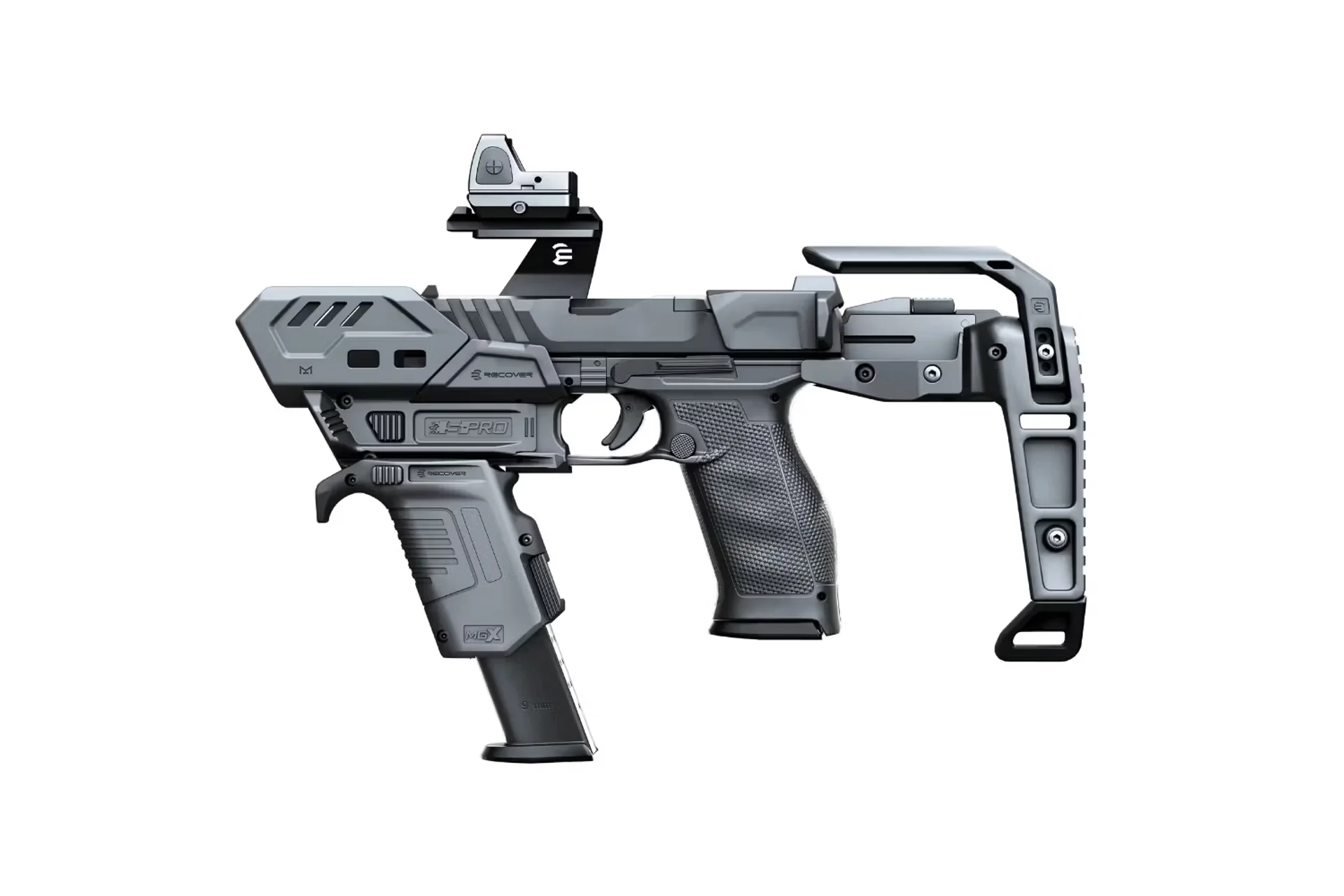 RECOVER S-PRO Pistol Stabilizer Conversion Kit Complet