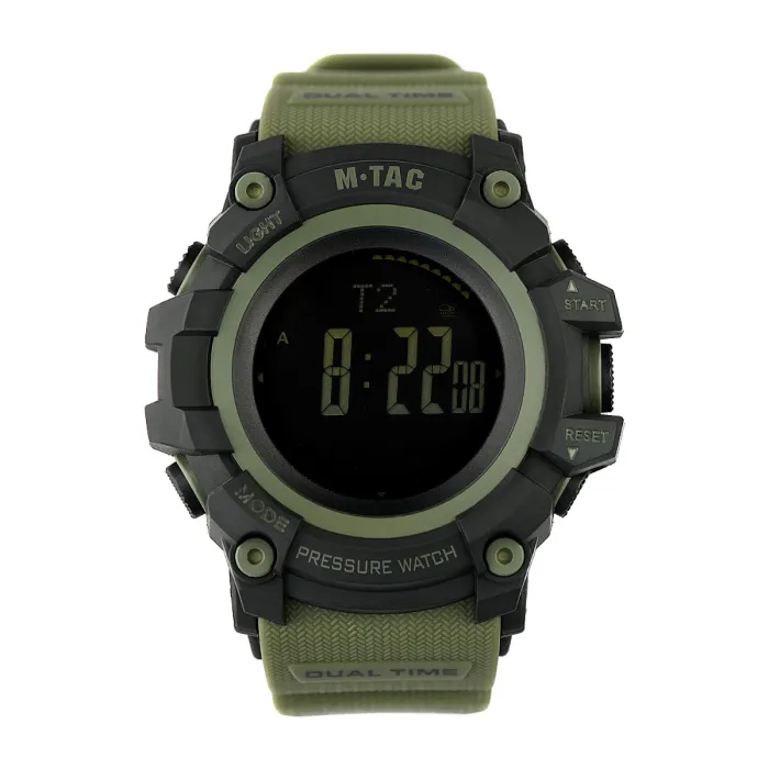 M-Tac® Taktische Uhr Adventure Schwarz/Oliv, Bild 1 von 5