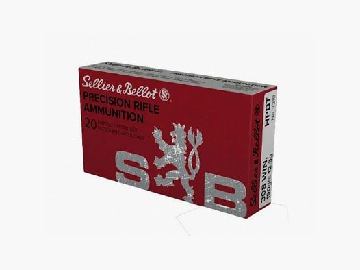 Amunicja S&B .308Win HPBT (OTM) 190 grain/12,3gram