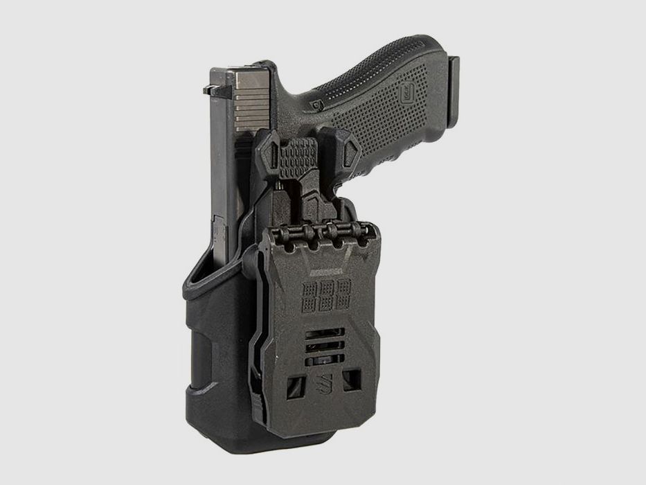BLACKHAWK T-SERIES L2C HOLSTER BLACKHAWK 1911 GOVERNMENT RH HOLSTER, BLACK, imagen 3 de 3