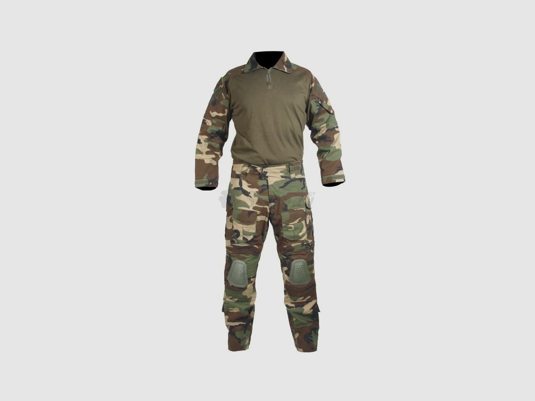DELTA TACTICS COMBAT UNIFORM WOODLAND S, image 8 of 8
