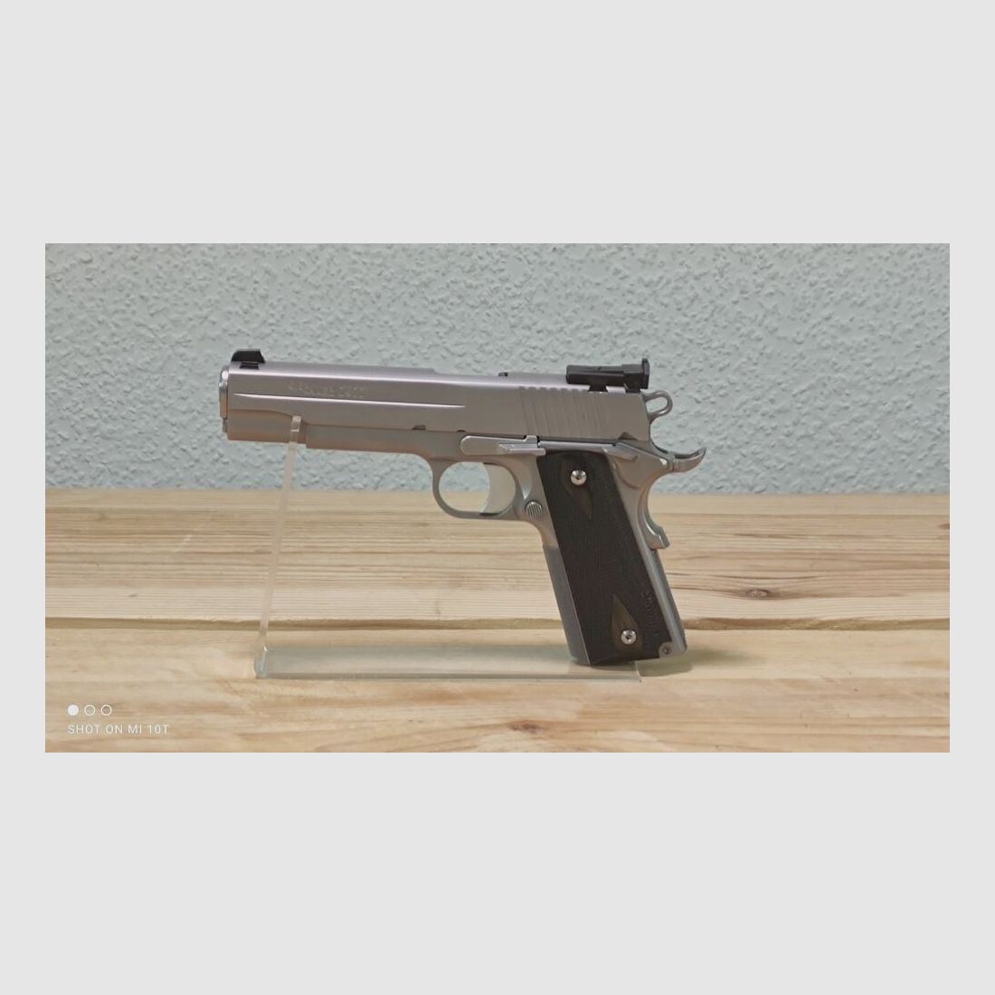 SigSauer 1911 Target Stainless