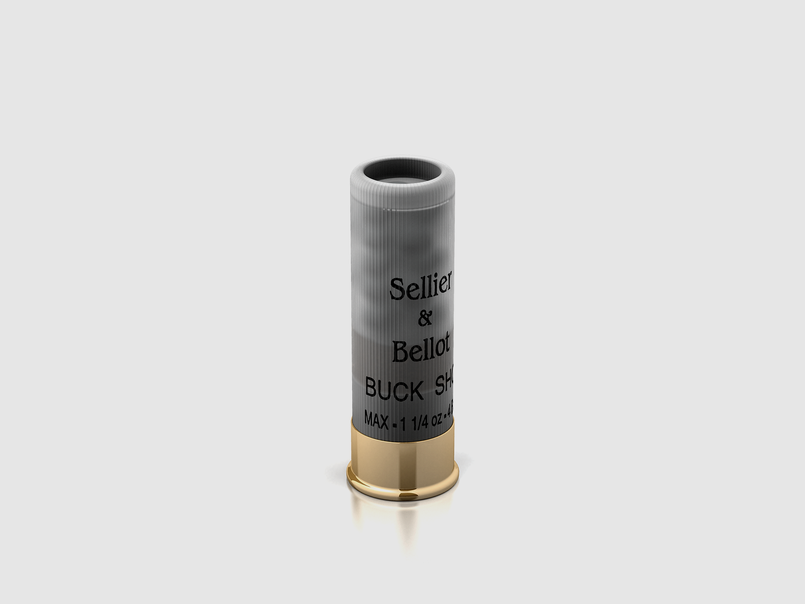 Sellier & Bellot Shotgun Ammunition 12/70 36g 8.40mm Buck Shot, image 2 of 2