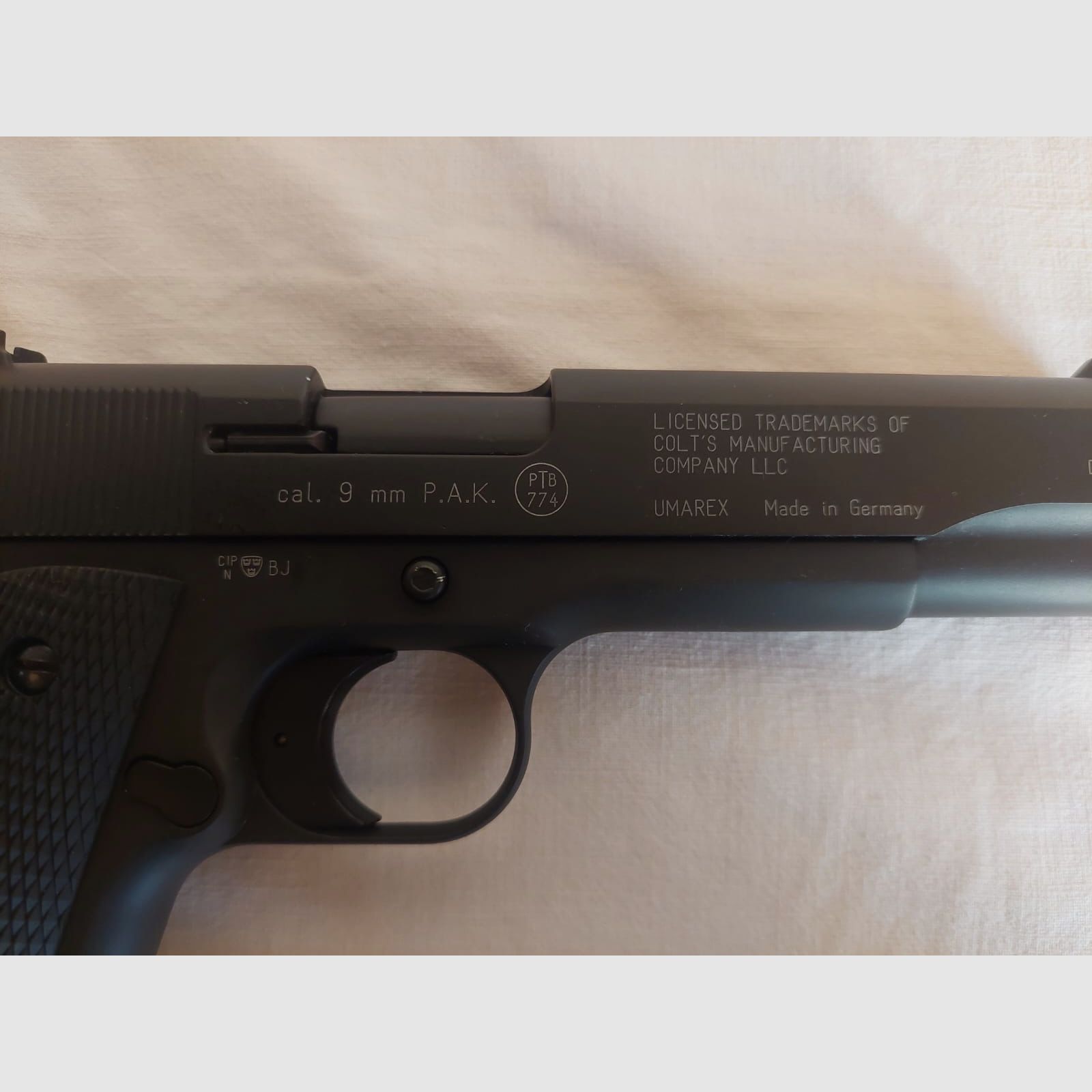 Colt Government 1911 geblauwde 9mm P.A.K Umarex VB