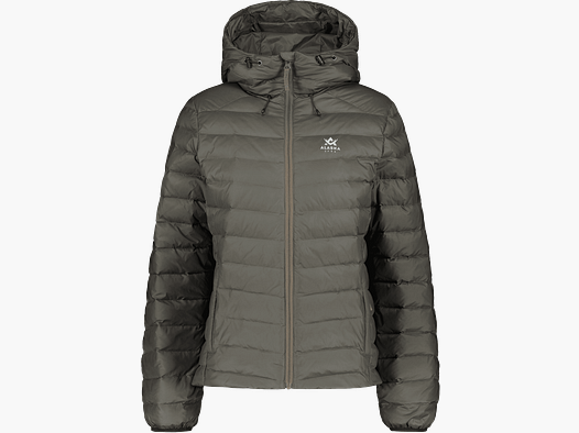 Alaska 1795 Daunenjacke Damen Moss Brown XS