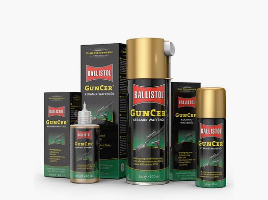 Ballistol Guncer Keramik-Waffenöl Flüssig 65 ml