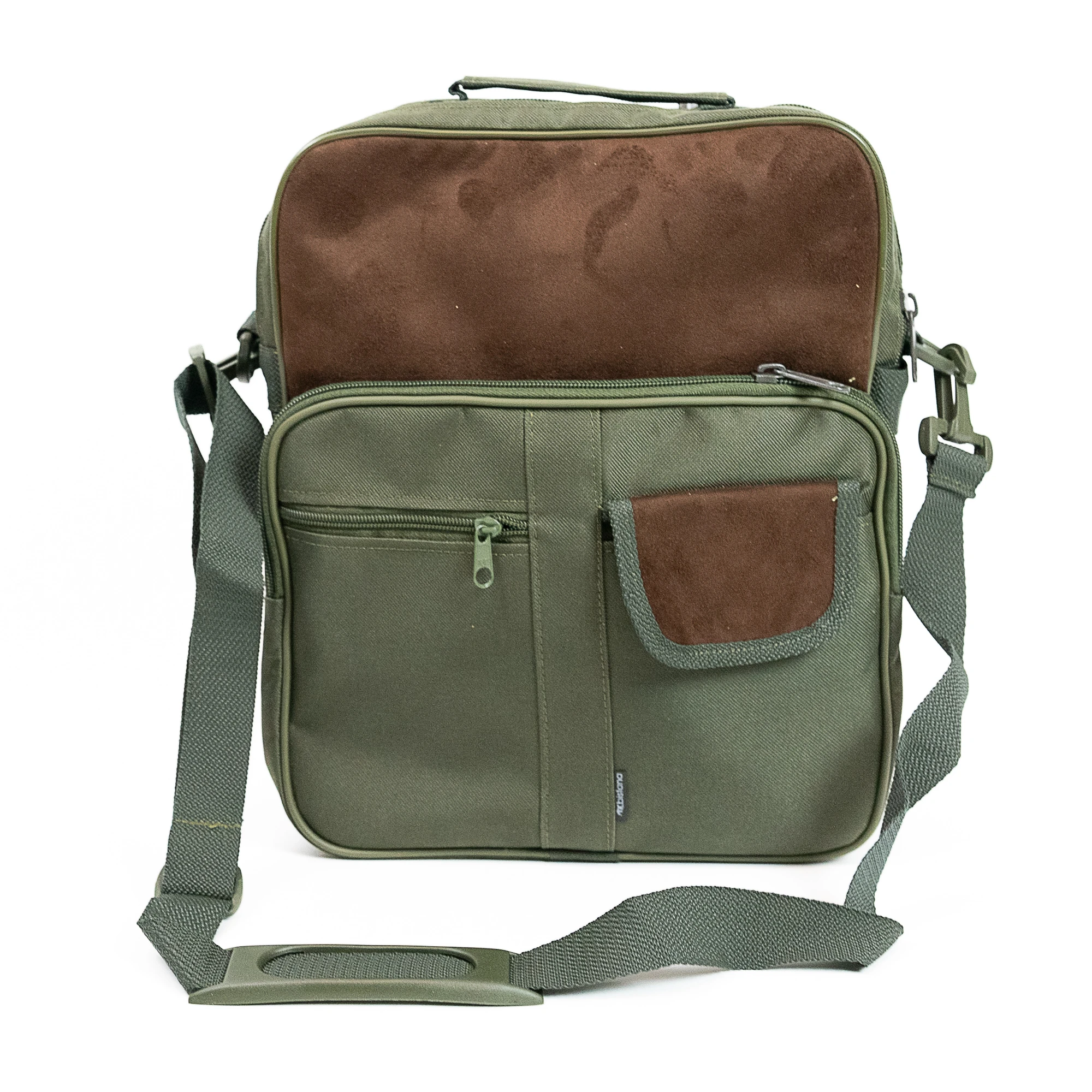 Bistana Safari shoulder bag – hunting field bag for a forester, olive
