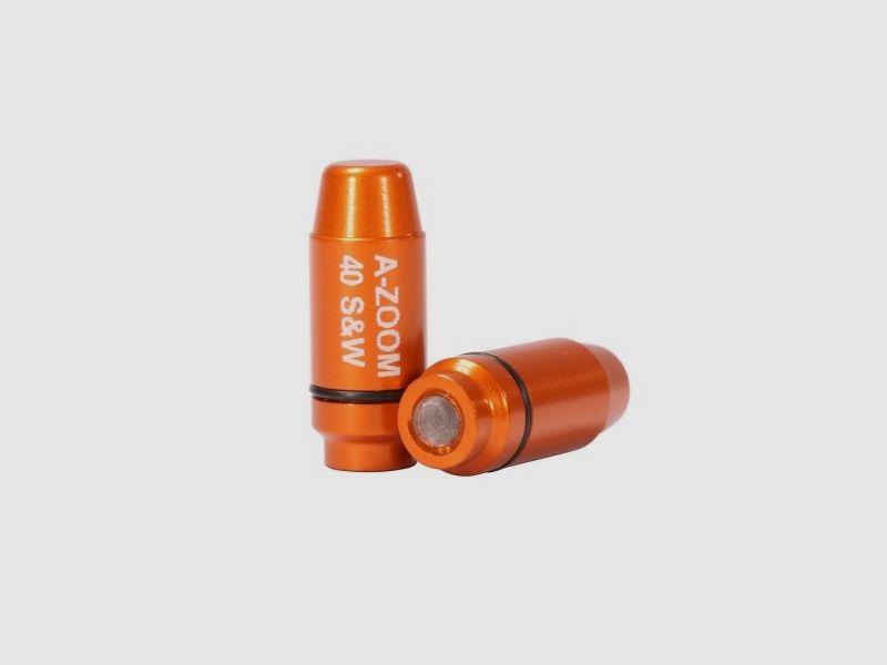 2 Blank Cartridges .40S&W Striker