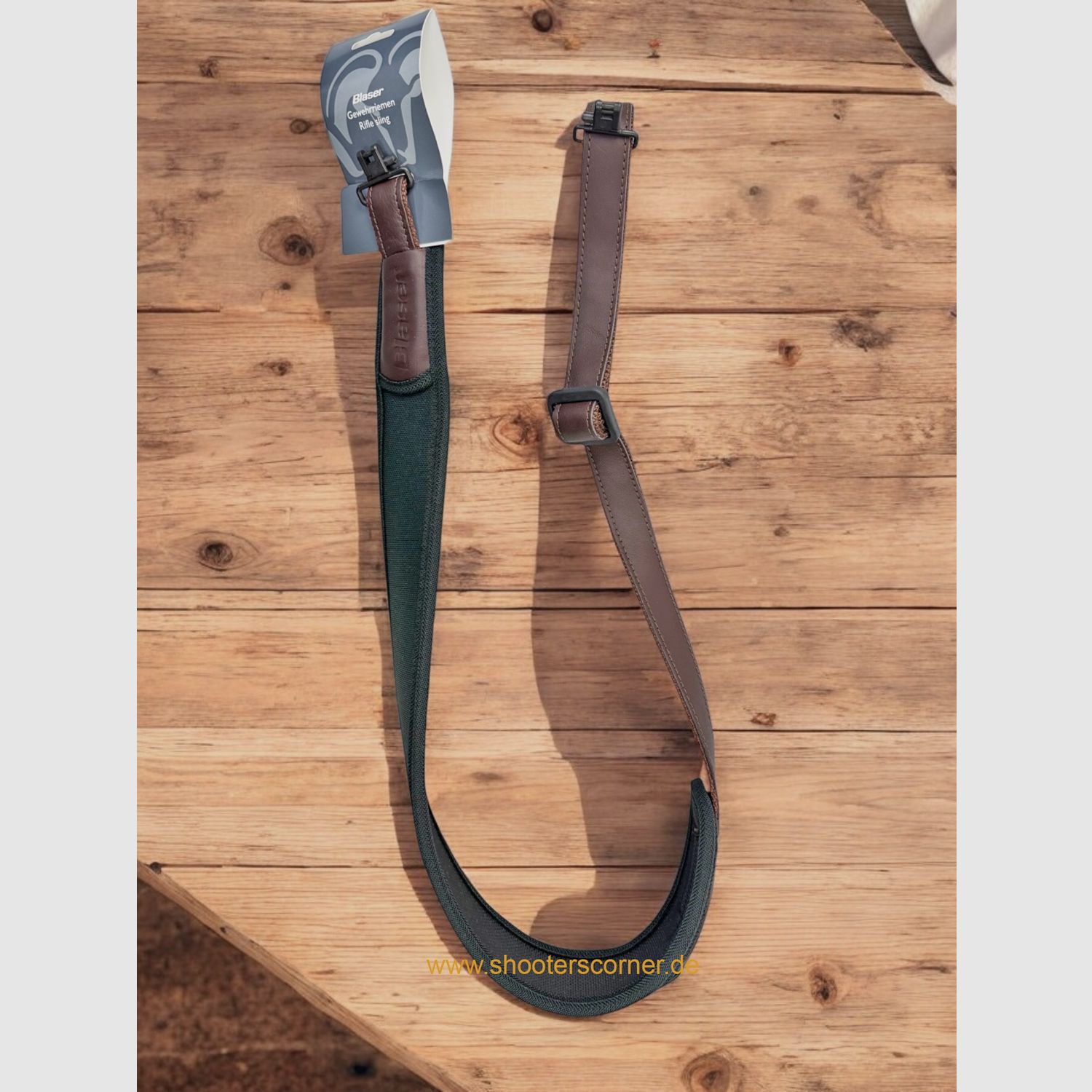 Blaser neoprene rifle sling green