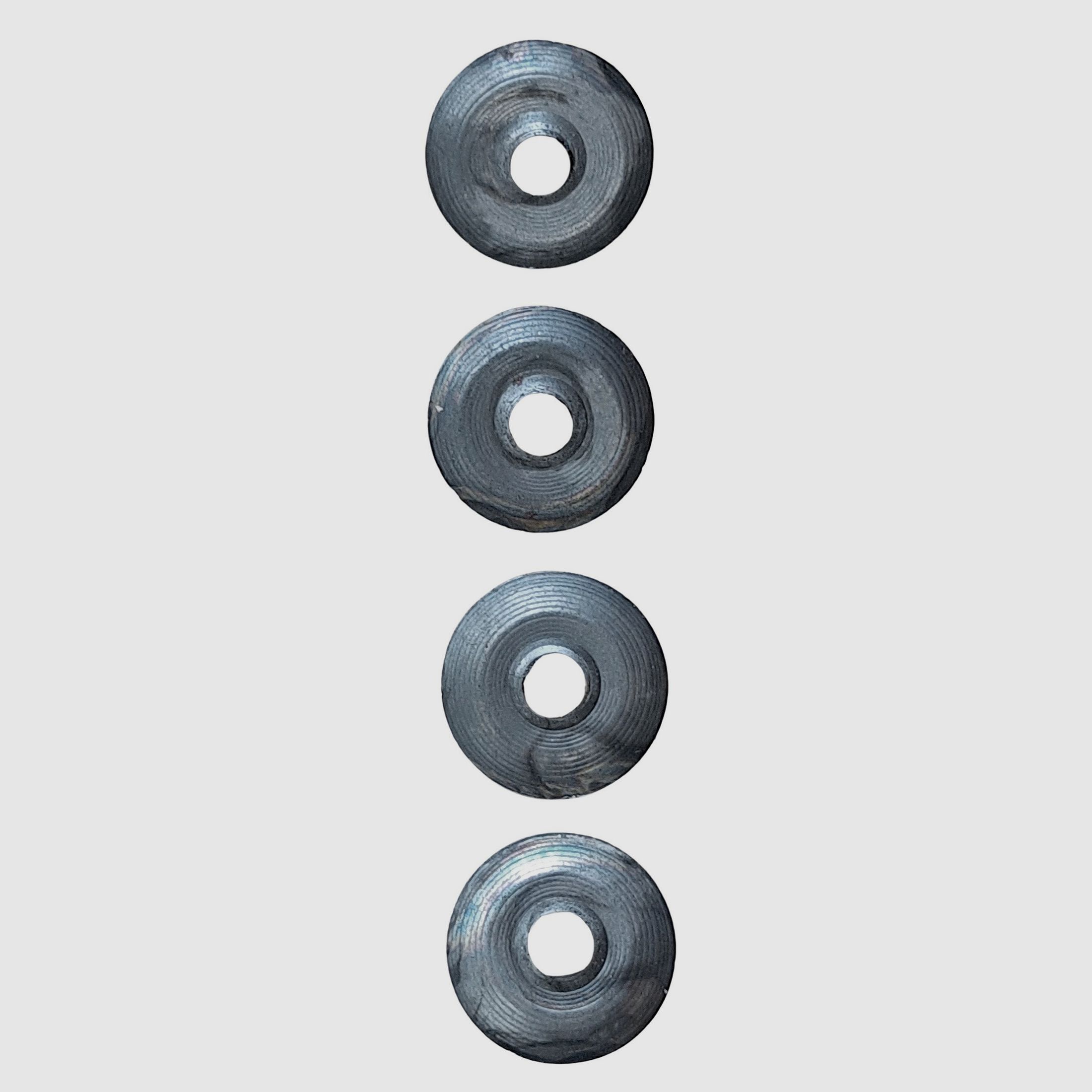 Juego de cuchillos redondos Eder para mini canales, 4 piezas